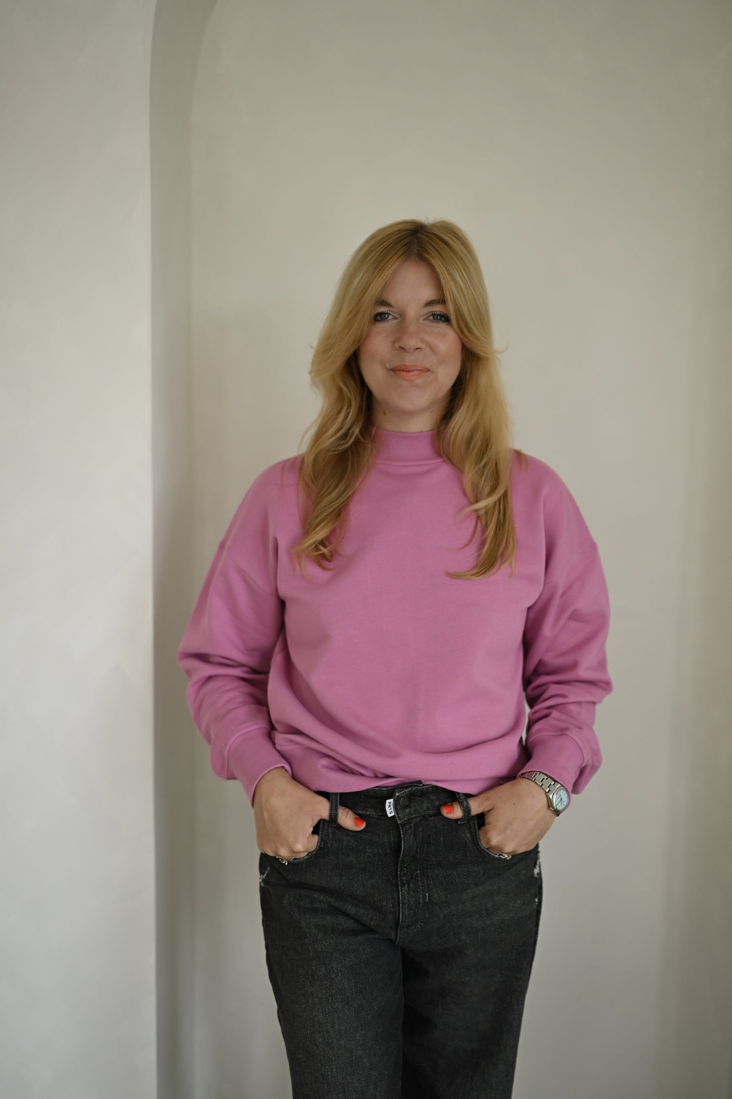 Eva sweater in crocus