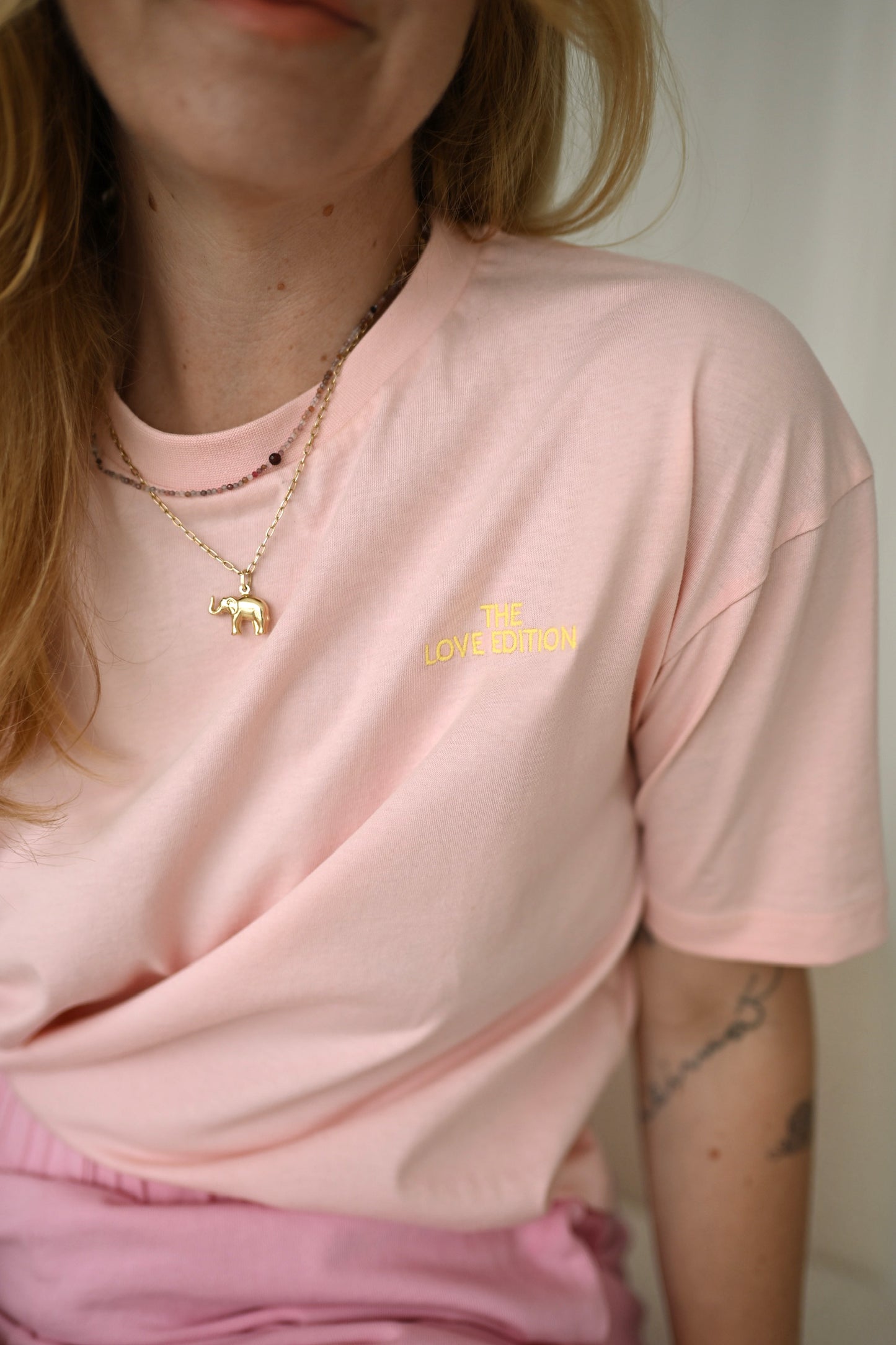 Sarah t-shirt in light pink