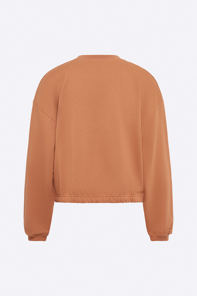 Frida Sweater in mocca mousse