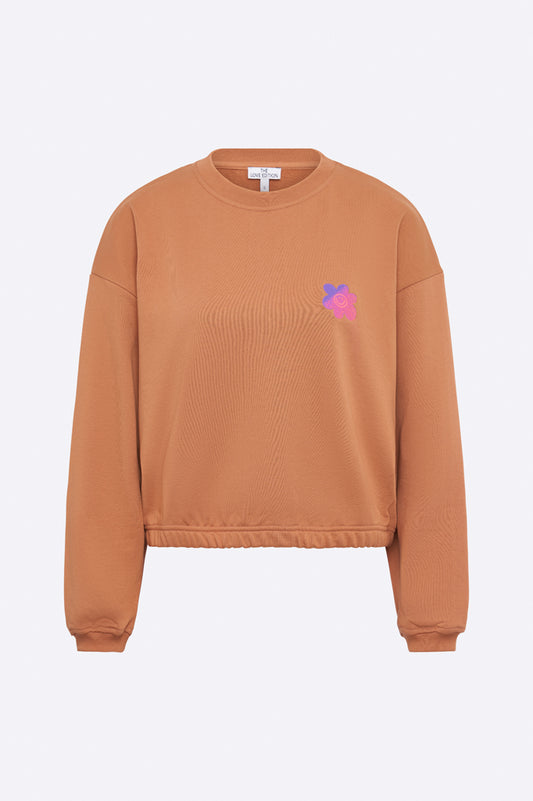 Frida Sweater in mocca mousse