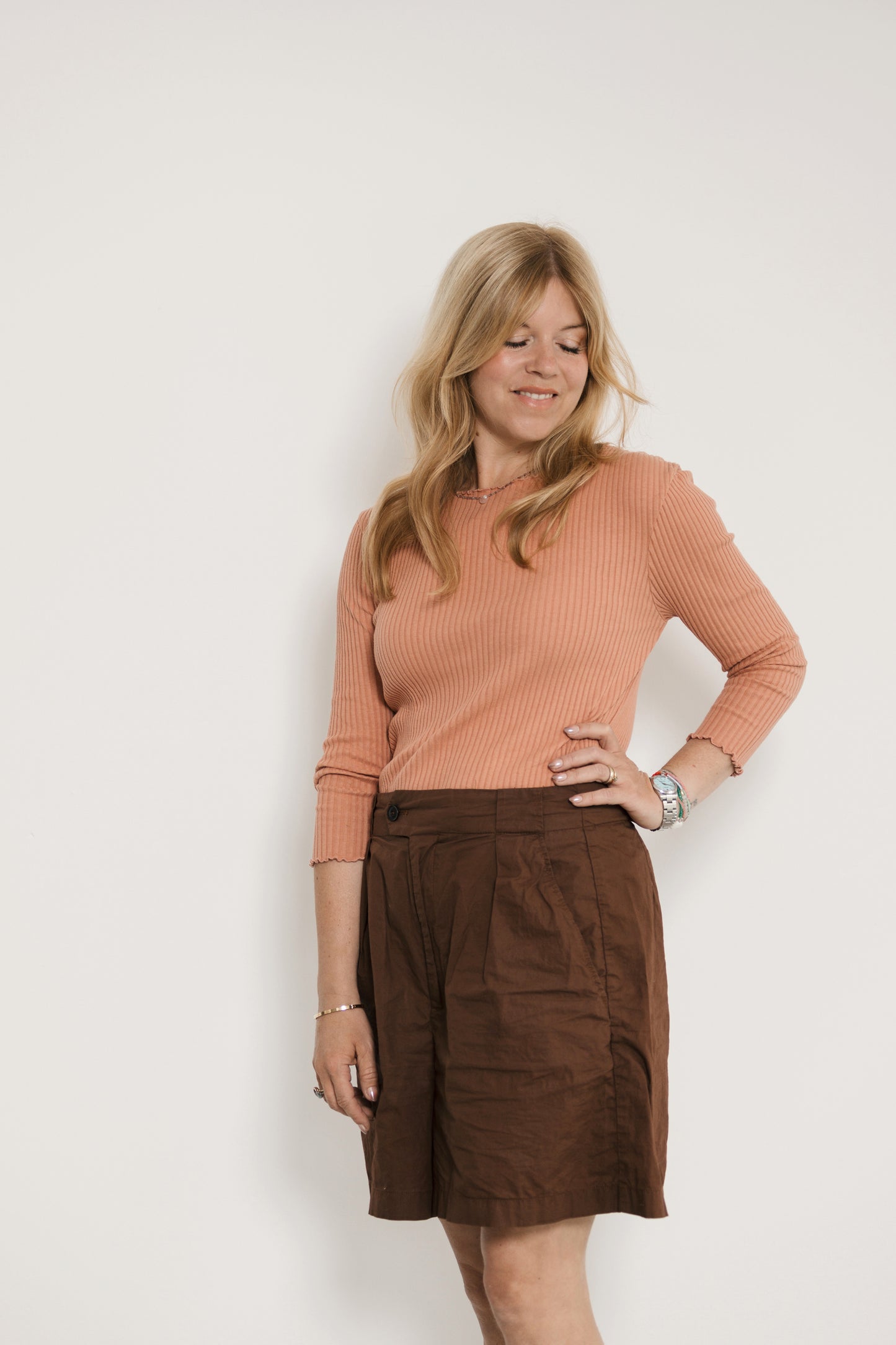 Tina Ripp Shirt in make-up