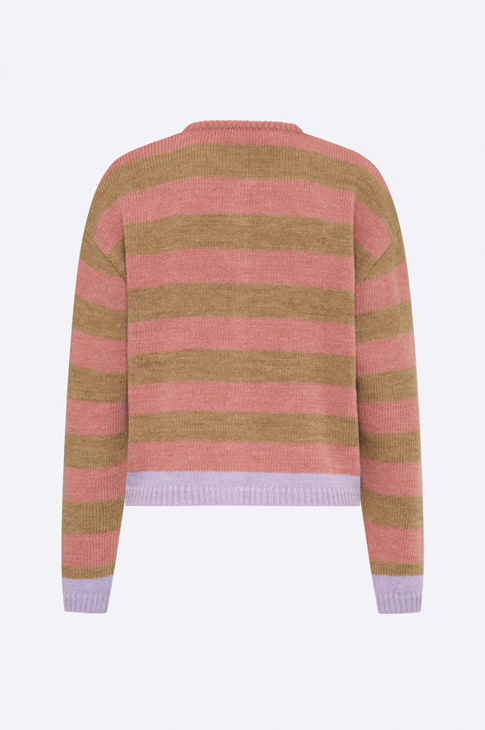 Carla cardigan in stripes