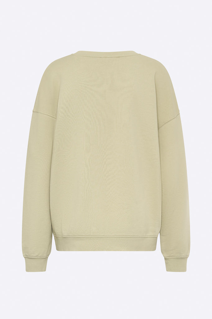 Emma sweater in dusty sage