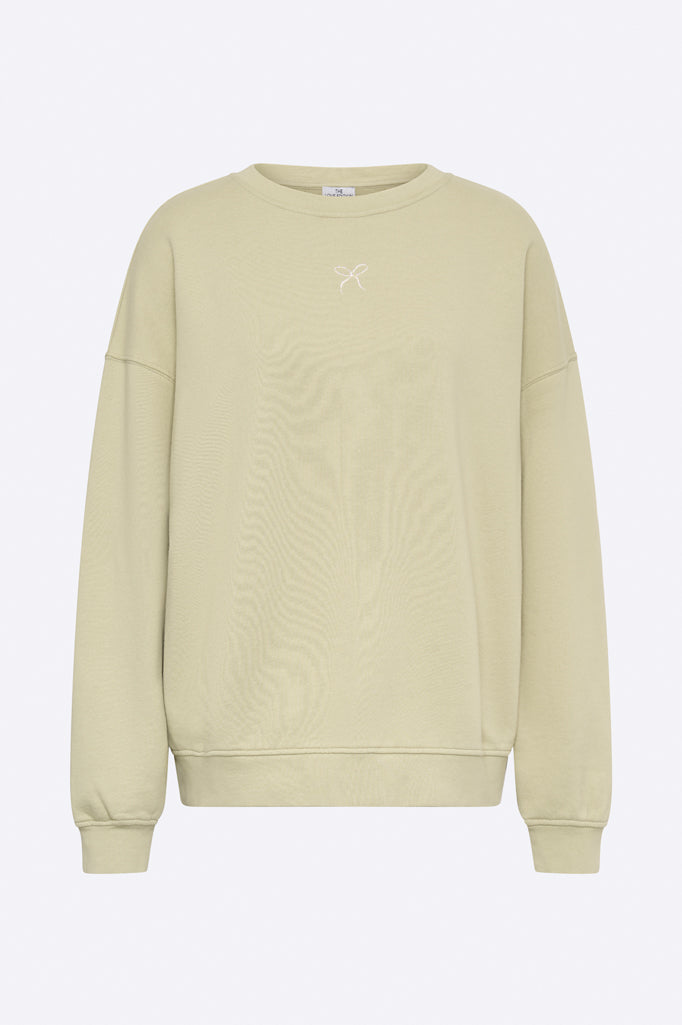 Emma sweater in dusty sage