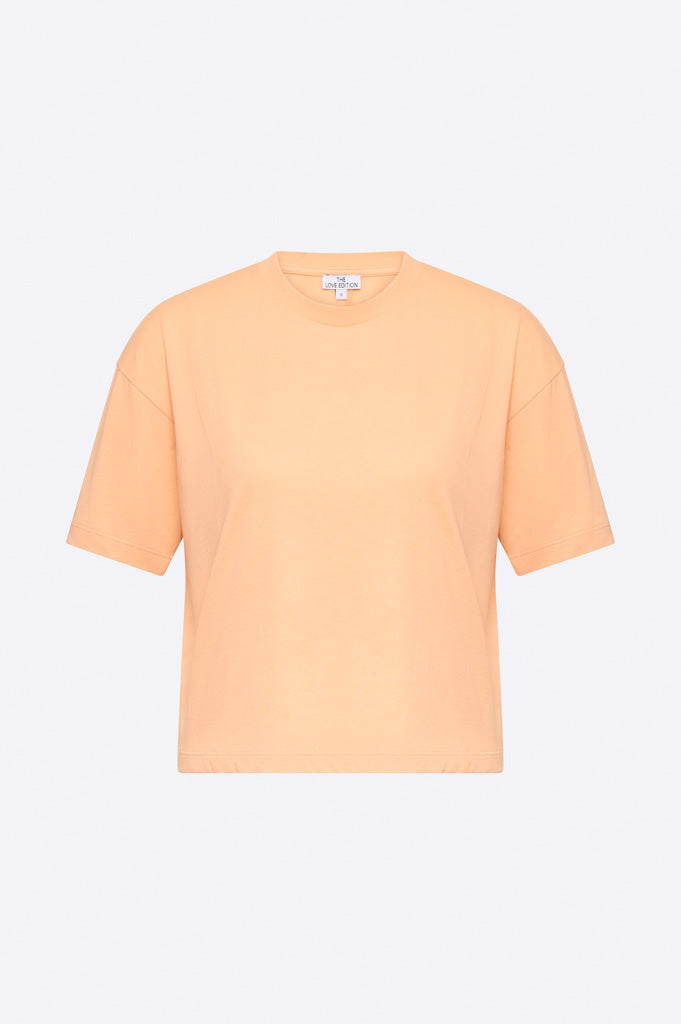 Sarah t-shirt in peach