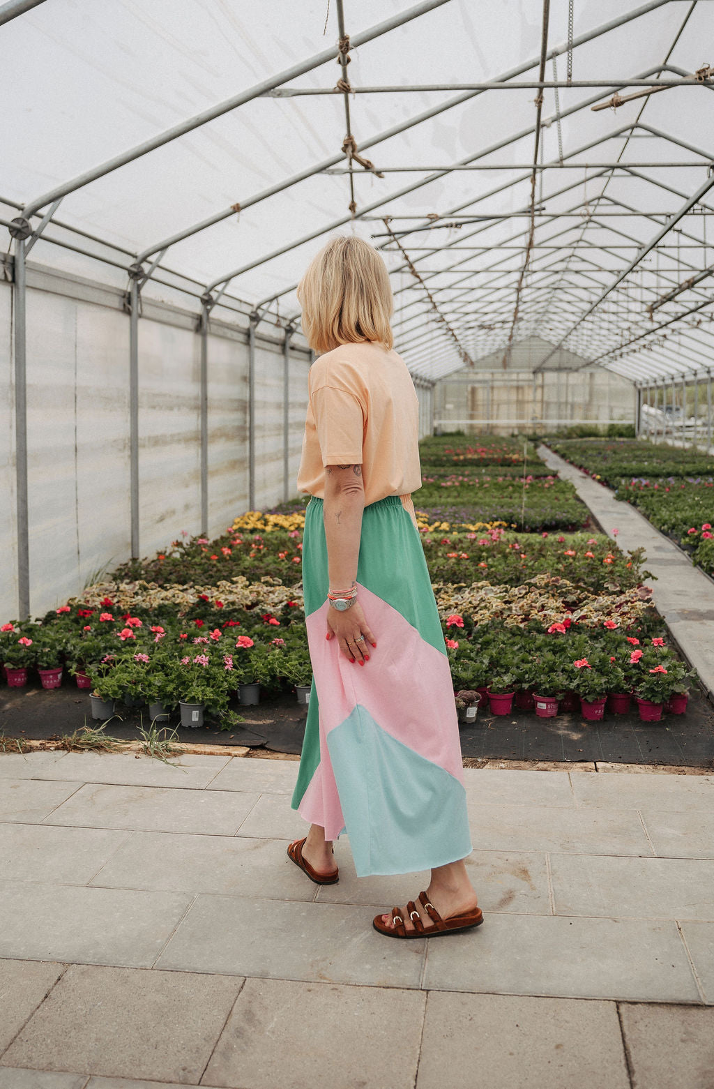 Leila skirt in muliticolours