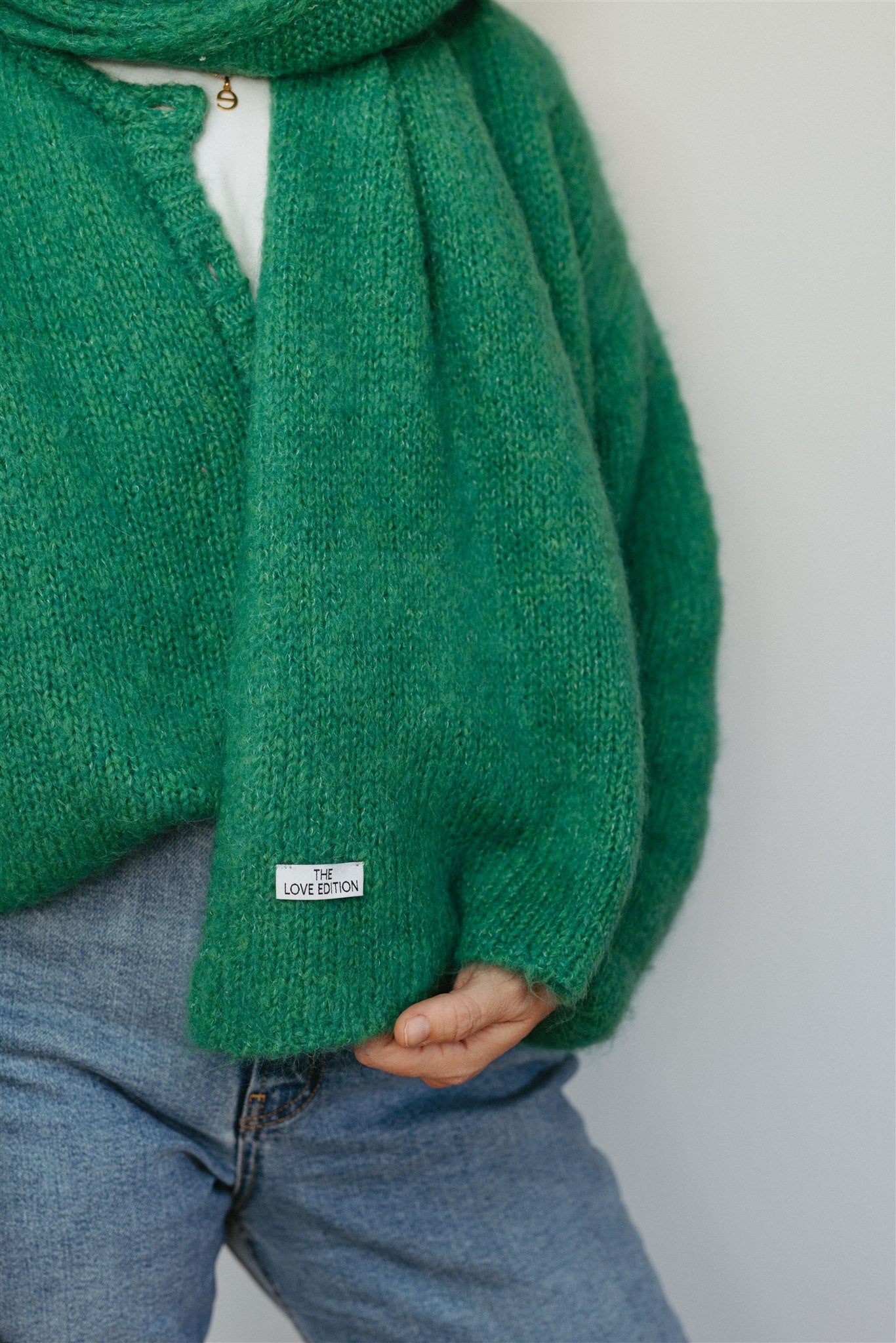 Sandy scarf in green